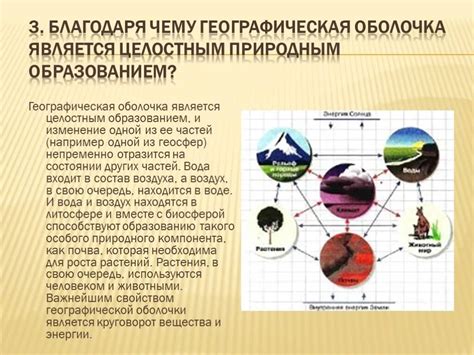 Понятие целостности географической оболочки