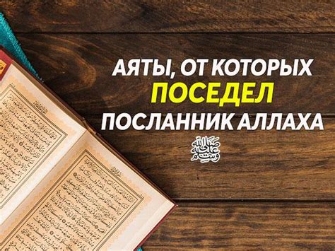 Посланник Аллаха: понятие и смысл в исламе