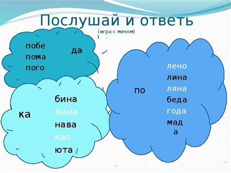 Правило определения открытых слогов