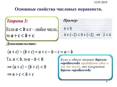 Практическое применение неравенств