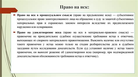 Предъявление иска: что это значит?