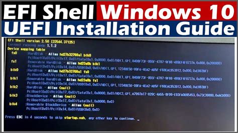 Преимущества использования Built-in EFI Shell