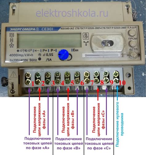 Преимущества косвенного включения счетчика