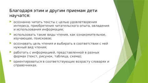 Преимущества удовлетворения интереса