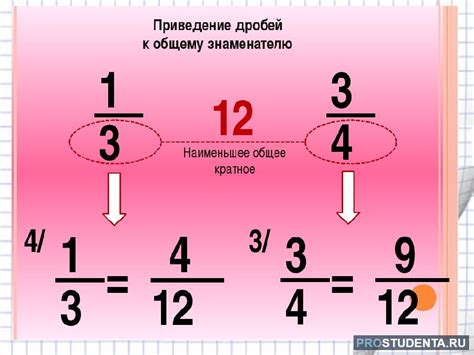 Приведение сложных дробей к простым