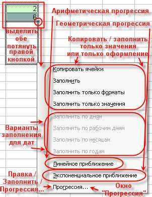 Применение автозаполнения для удобства работы