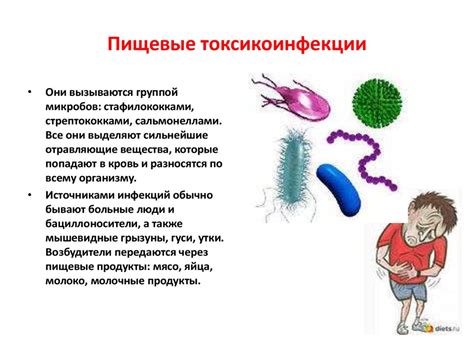 Примеры заболеваний, связанных с эндогенным путем заражения