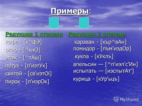 Примеры зиготической редукции