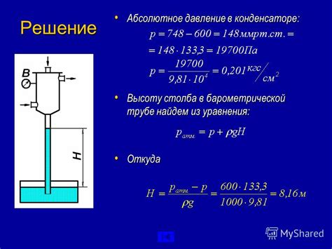 Принципы измерения абсолютного давления газа