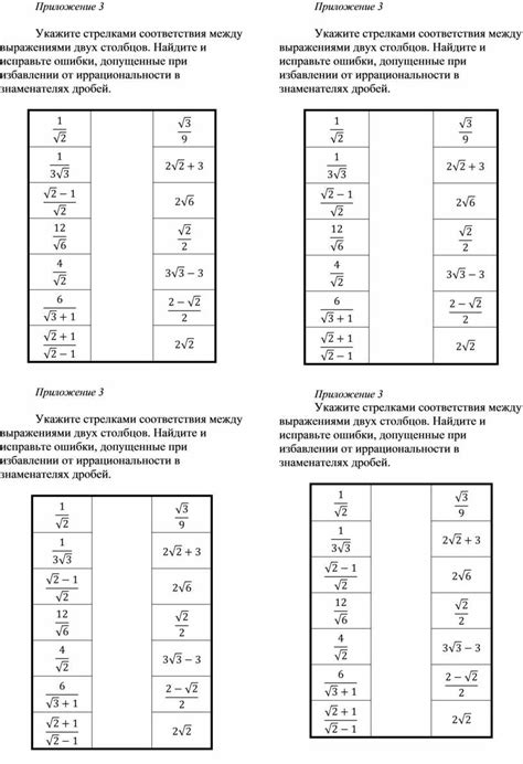 Принципы и советы по установлению соответствия между выражениями