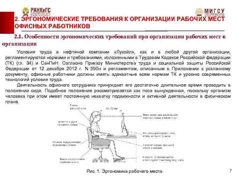 Принципы подсчета количества рабочих мест