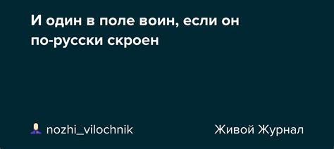 Происхождение выражения "по русски скроен"