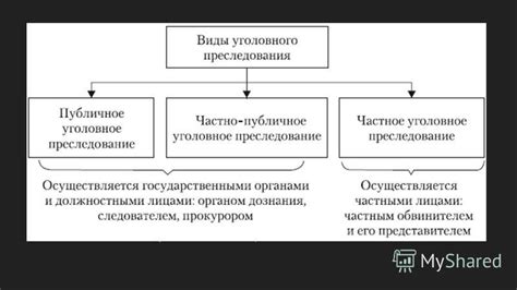 Процессуальная сторона дел публичного обвинения