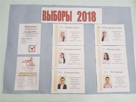 Процесс выборов президента школы