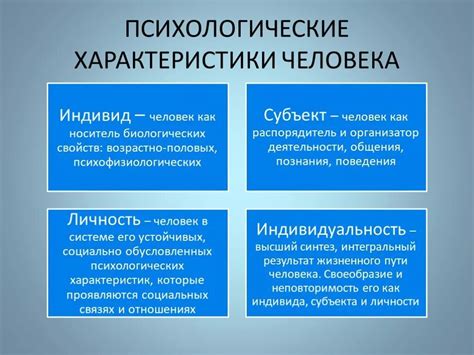 Психологические характеристики гуля