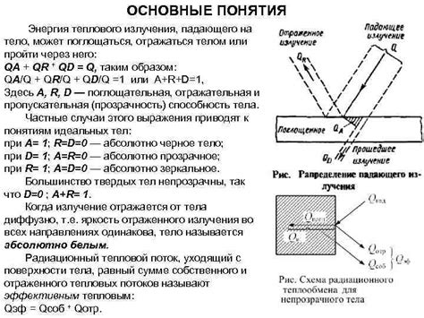 Равновесность теплового излучения: основные понятия