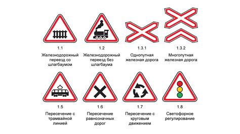 Раздел 4: Значение вертикальных знаков ГИБДД