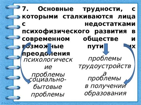 Раздел 7: Трудности, с которыми сталкиваются люди, выполняющие сложную работу