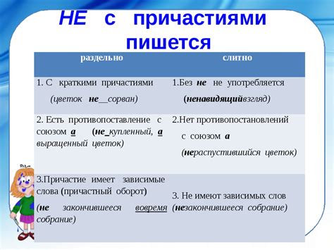 Различия между глагольными и прилагательными причастиями