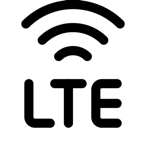 Различные значки VOL LTE