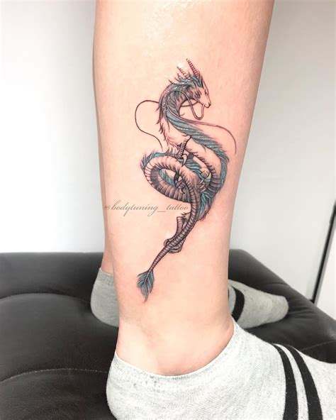 Различные стили татуировки дракона в Китае