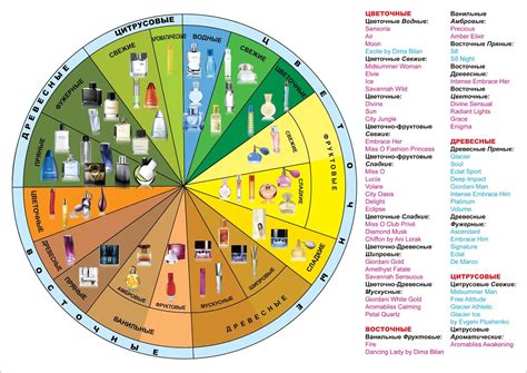 Различные типы ароматов и их символическое значение