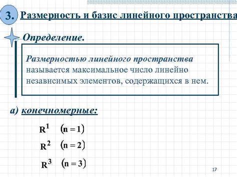 Размерность числа: определение и особенности