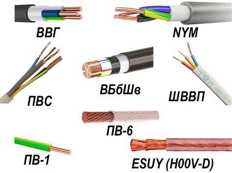 Разновидности и типы проводов ПВГНГ