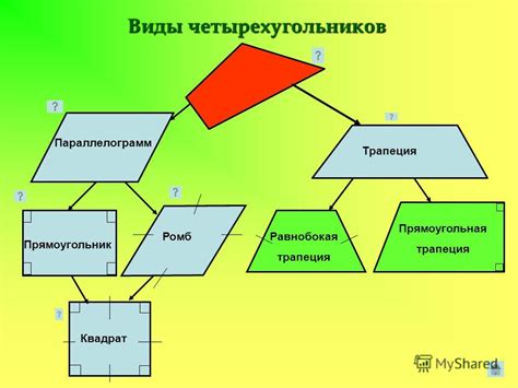 Разнообразие четырехугольников и прямоугольников: факты и статистика