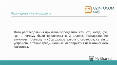 Расследование начинается: вовлеченные в инцидент