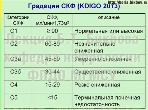 Рекомендации для предотвращения снижения СКФ