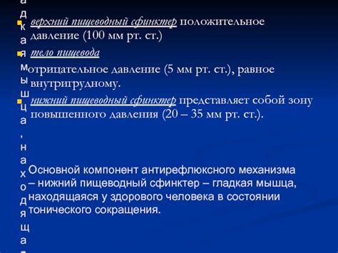 Роль антисекреторных препаратов в лечении гастроэзофагеального рефлюкса