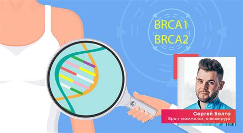 Роль мутации гена BRCA1 и BRCA2 в развитии рака молочной железы