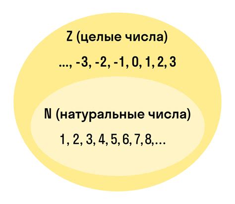 Роль натуральных целых чисел в математике