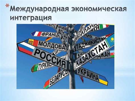 Роль товарного обмена в глобализации и экономической интеграции