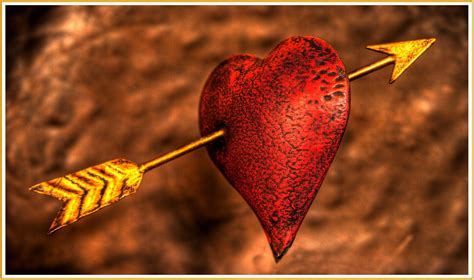 Сердце со стрелой: воплощение любви и страсти