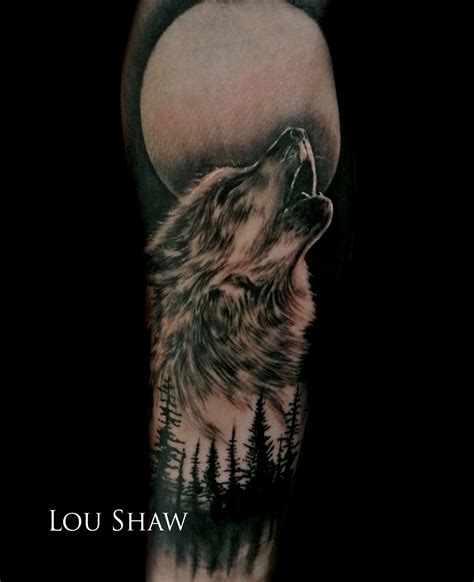 Символика татуировки "Воющий волк"