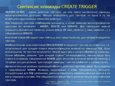 Синтаксис как основа правильного выполнения команды