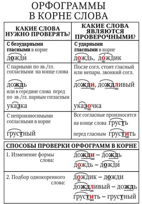 Сложности в правильном выделении орфограмм основания