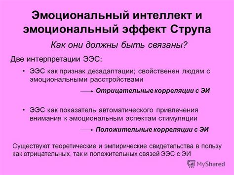 Соответствие с реальностью и эмоциональный эффект