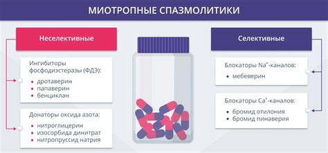 Список спазмолитических препаратов