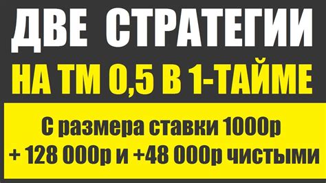 Стратегии и тактики ставок с тоталом 6 меньше