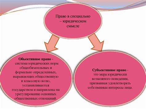 Субъективное право: определение, значение и роль в нашей жизни