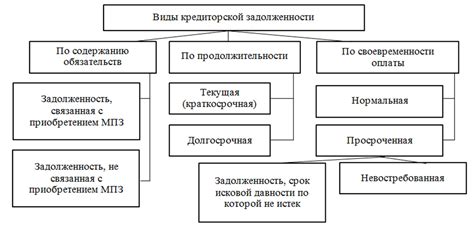 Сущность и характеристики кредиторской задолженности