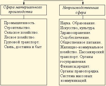 Сфера деятельности и ее важность