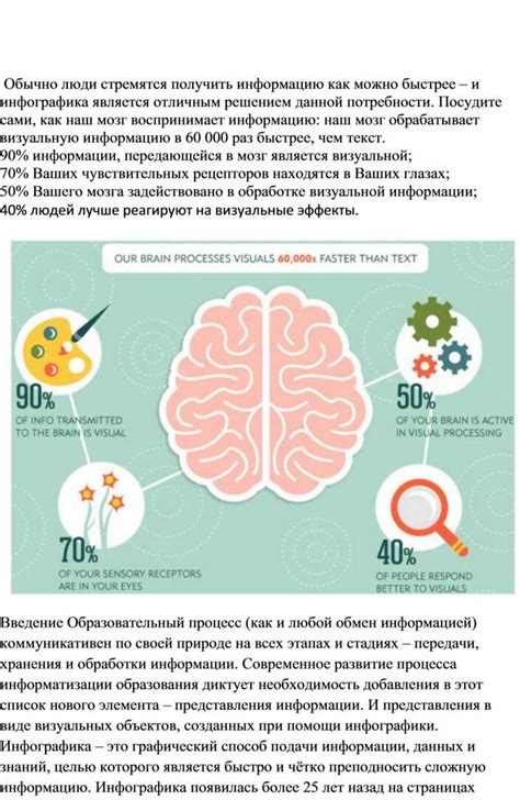 Схематический рисунок как средство визуализации информации