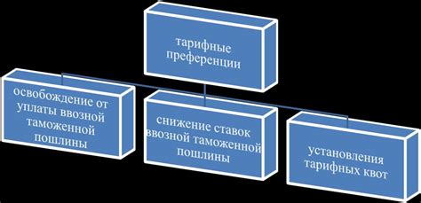 Таможенные облегчения и преференции