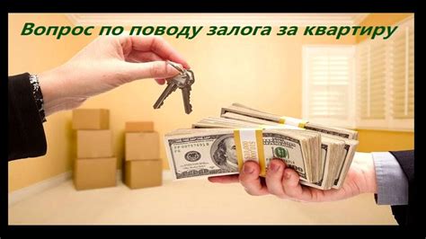 Типы залога при аренде квартиры