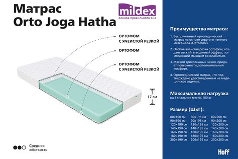 Типы переменной жесткости матрасов