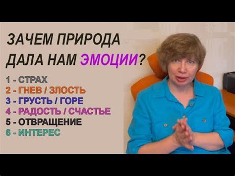 Типы эмоций и их характеристики